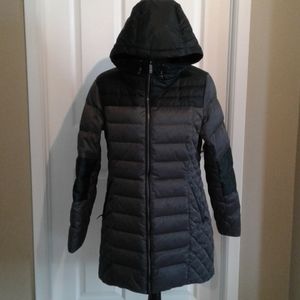 Lole quilted down winter parka.